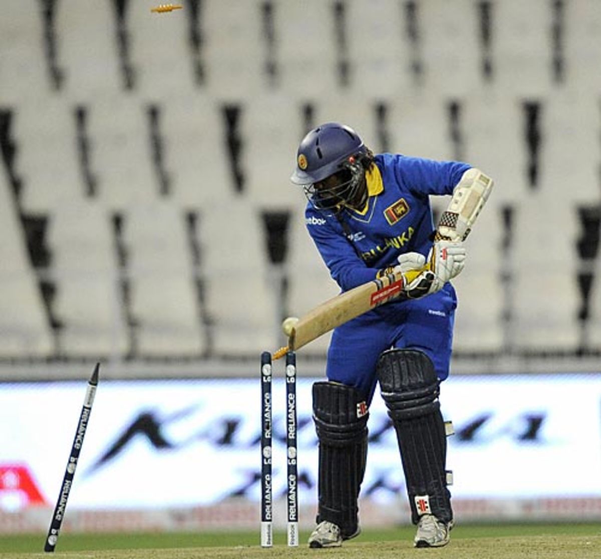 Lasith Malinga Is Bowled ESPNcricinfo