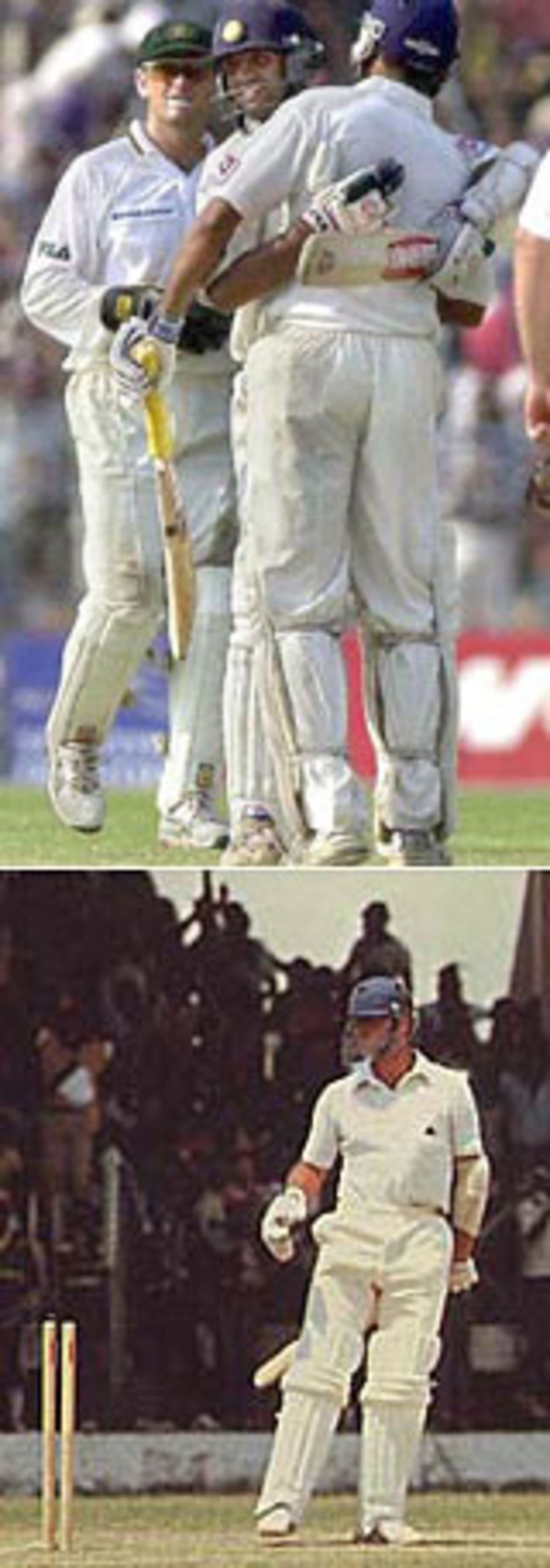 Sourav Ganguly And Inzamam Ul Haq Posing With The Trophy ESPNcricinfo