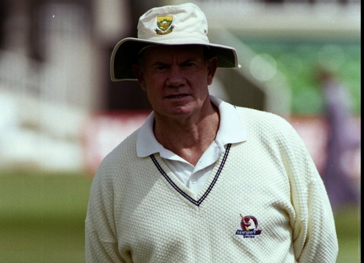 Peter Pollock Watches The South African Team Practice Espncricinfo