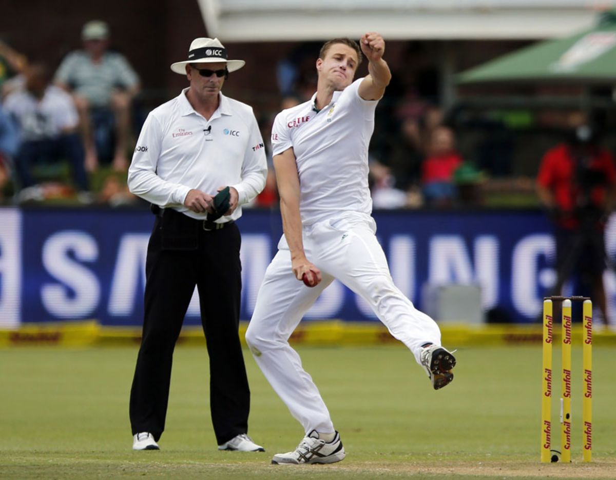 Dale Steyn Hits A Six During His Whirlwind Fifty ESPNcricinfo