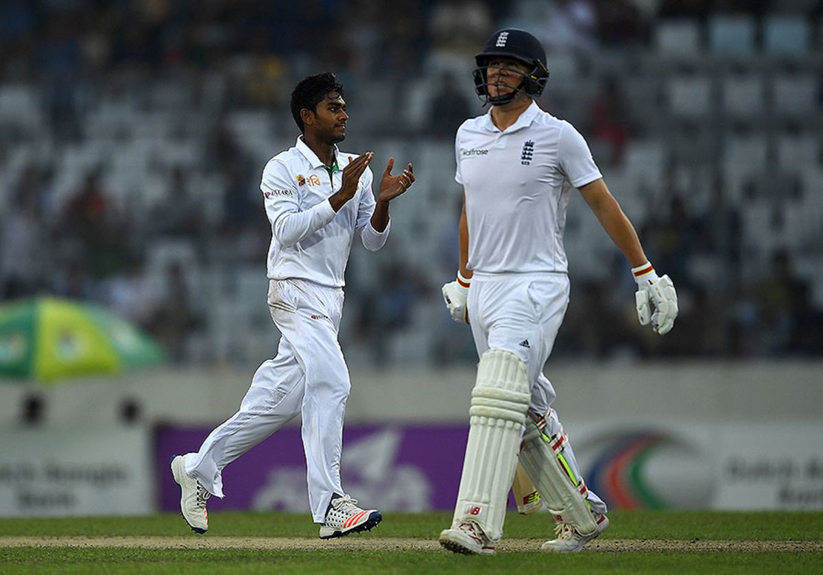 Alastair Cook Was Pinned Lbw For 14 ESPNcricinfo