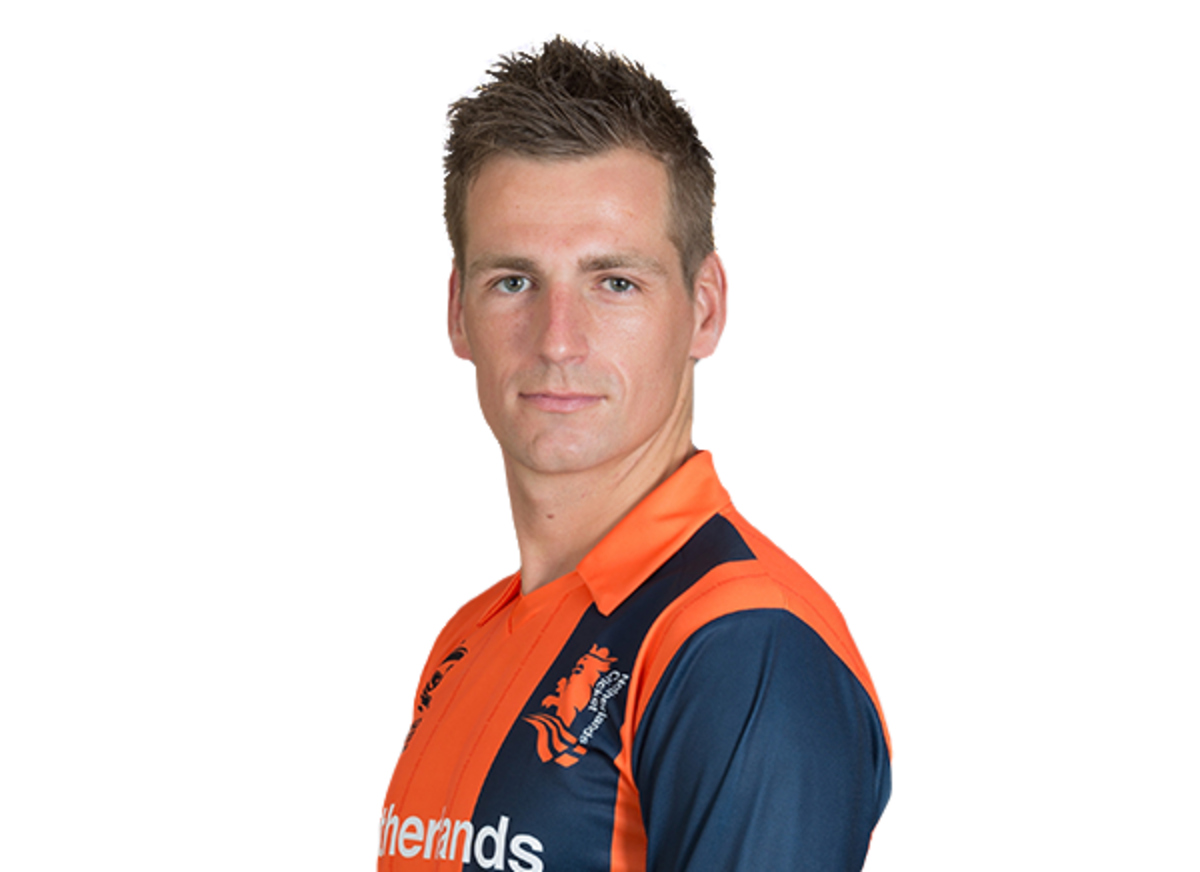 Tom Heggelman Player Page Headshot Cutout 2021 ESPNcricinfo