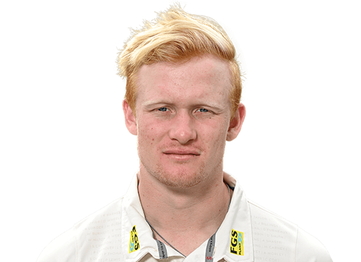 Jordan Cox Player Page Headshot Cutout 2021 ESPNcricinfo