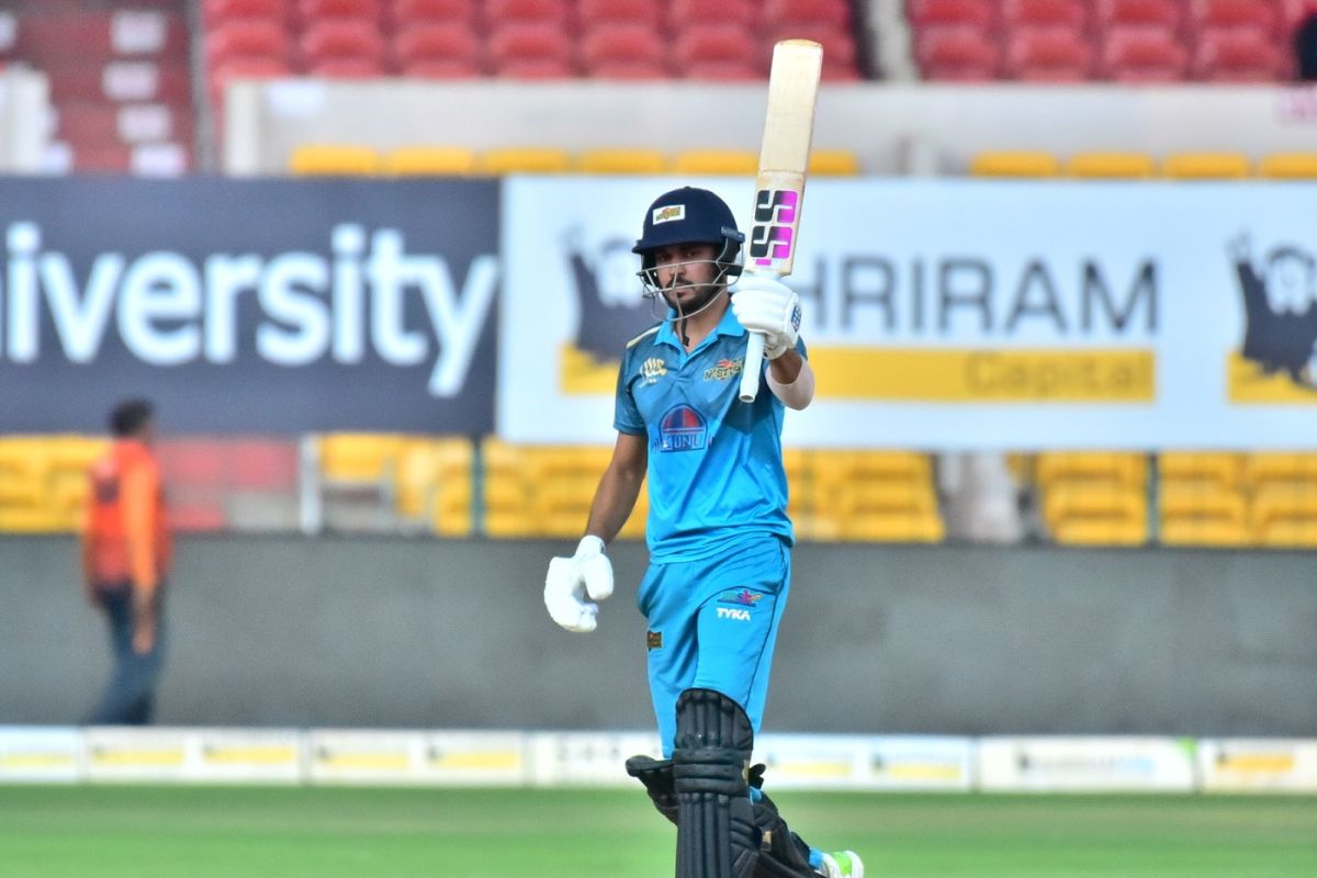 Manish Pandey Celebrates A Landmark Espncricinfo