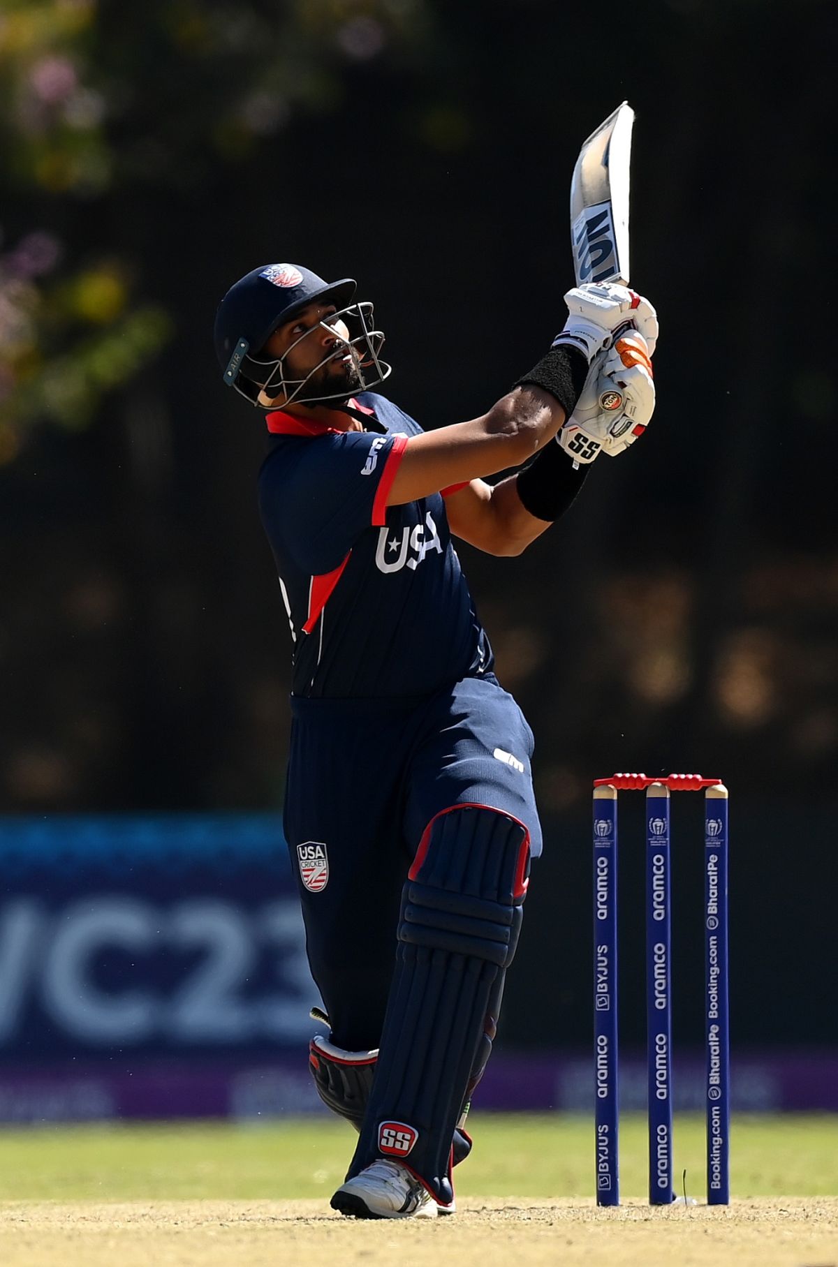 Shayan Jahangir Dispatches The Ball To The Leg Side Espncricinfo