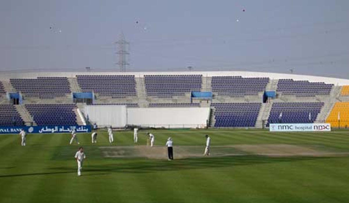 A General View Of The Sheikh Zayed Stadium Espncricinfo