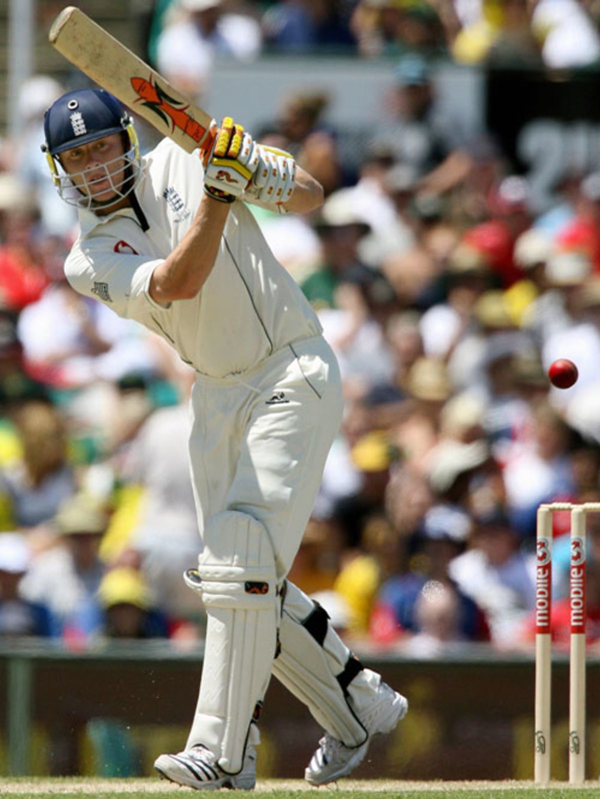 Andrew Flintoff Cracks A Leg Side Boundary ESPNcricinfo