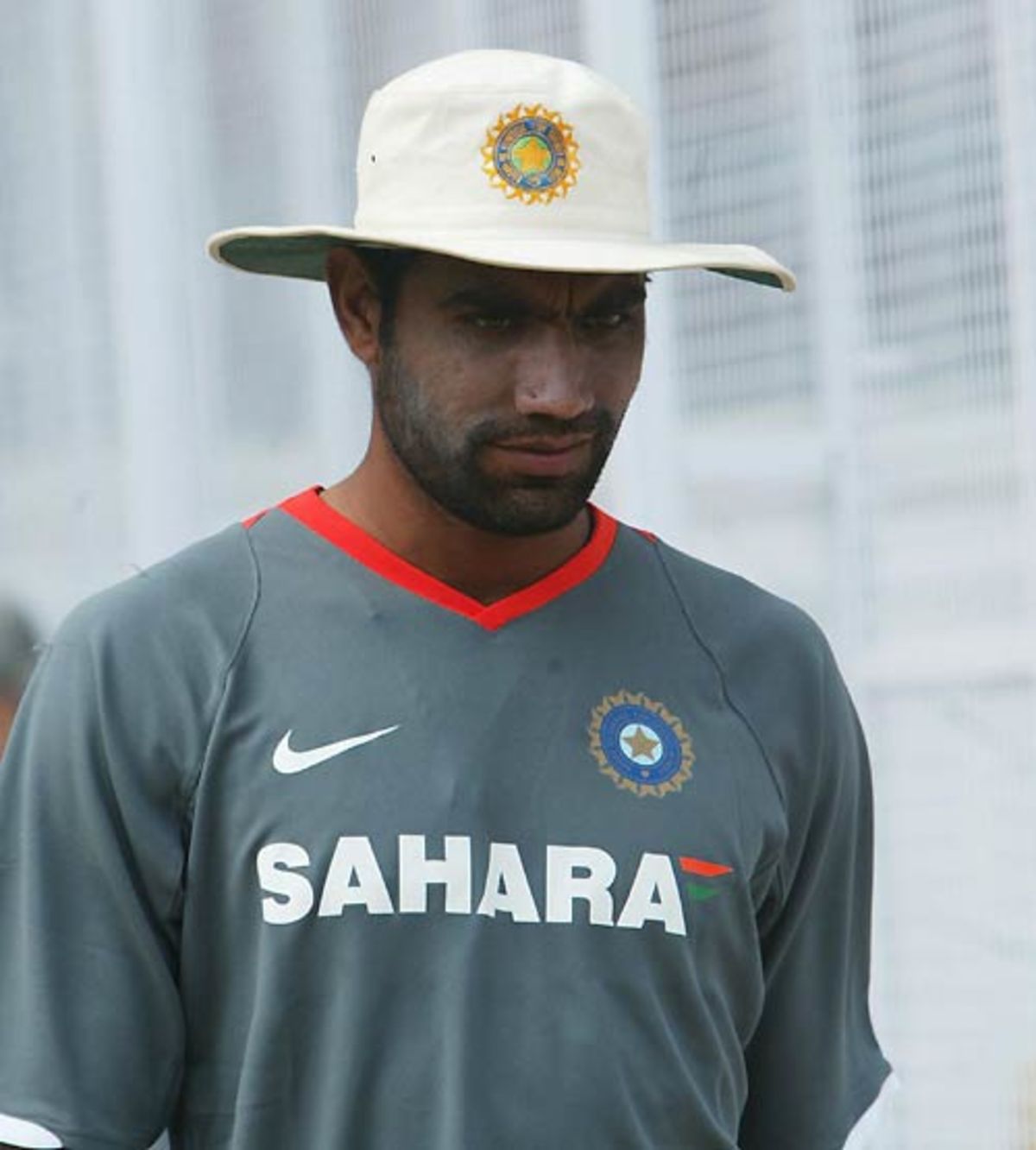 Munaf Patel Is Deep In Thought During A Practice Session ESPNcricinfo