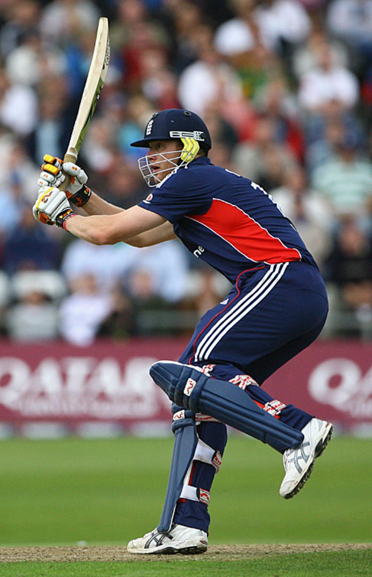 Andrew Flintoff Drives Square During His 78 ESPNcricinfo