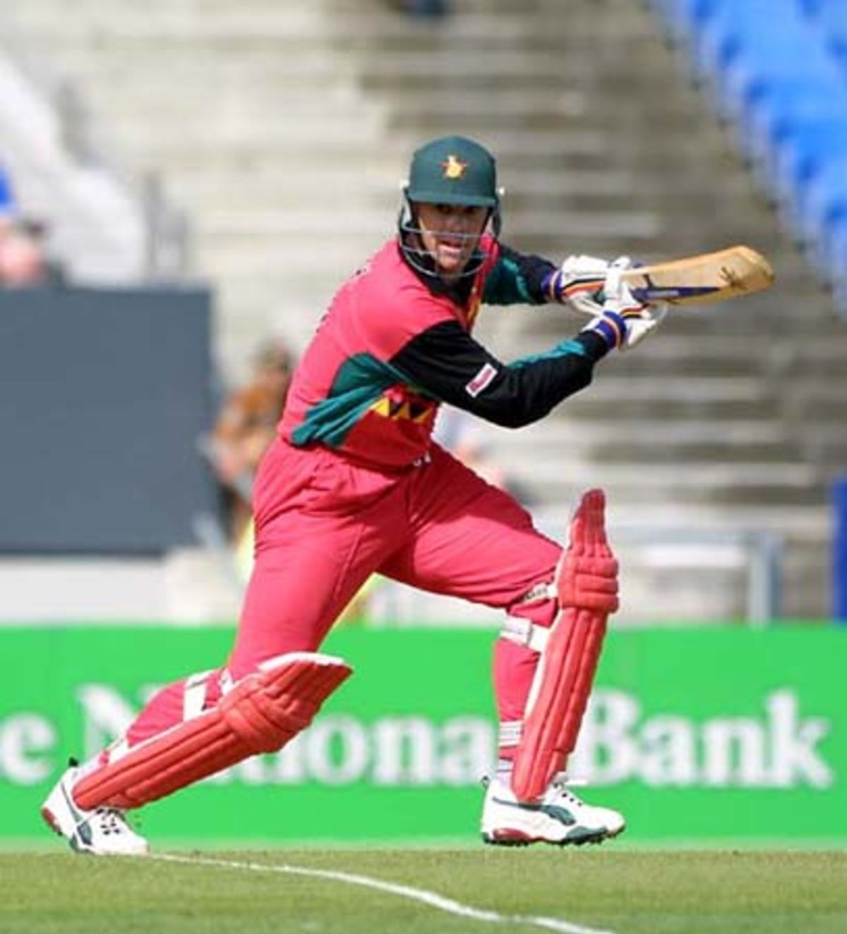 Heath Celebrates Victory With Zimbabwe Fans At Eden Park ESPNcricinfo