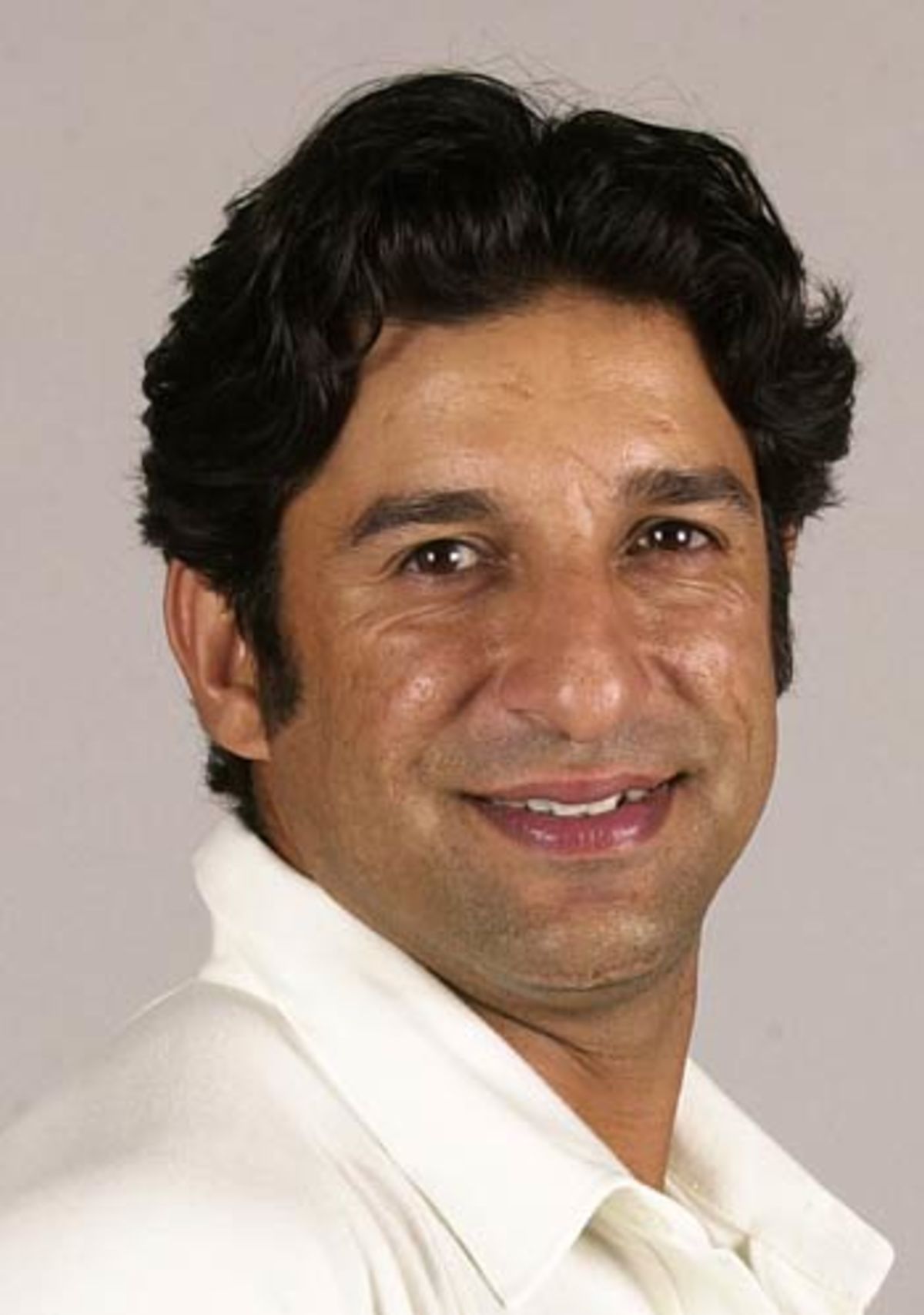 Wasim Akram Portrait ESPNcricinfo