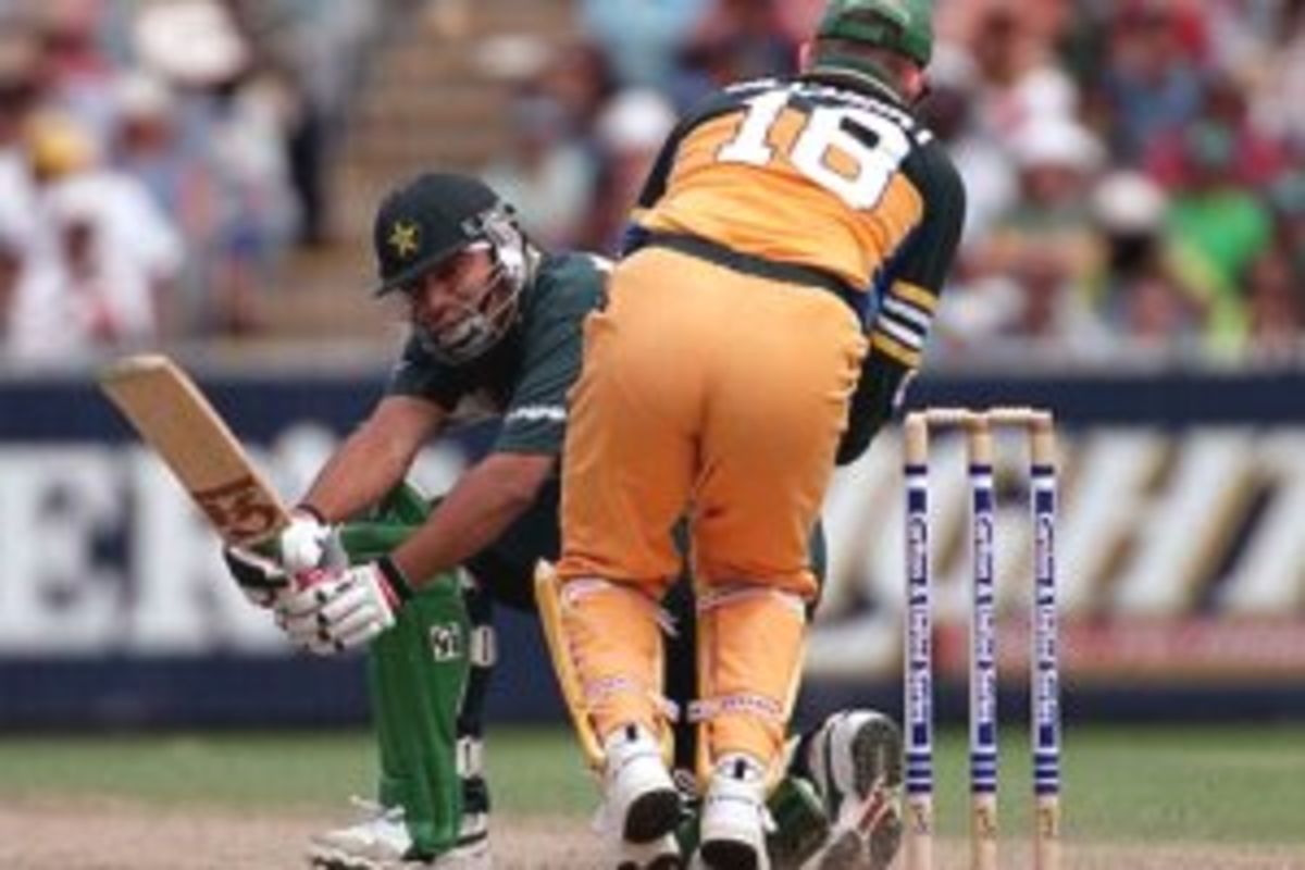 Inzamam Ul Haq Sweeping Australia V Pakisan St Final