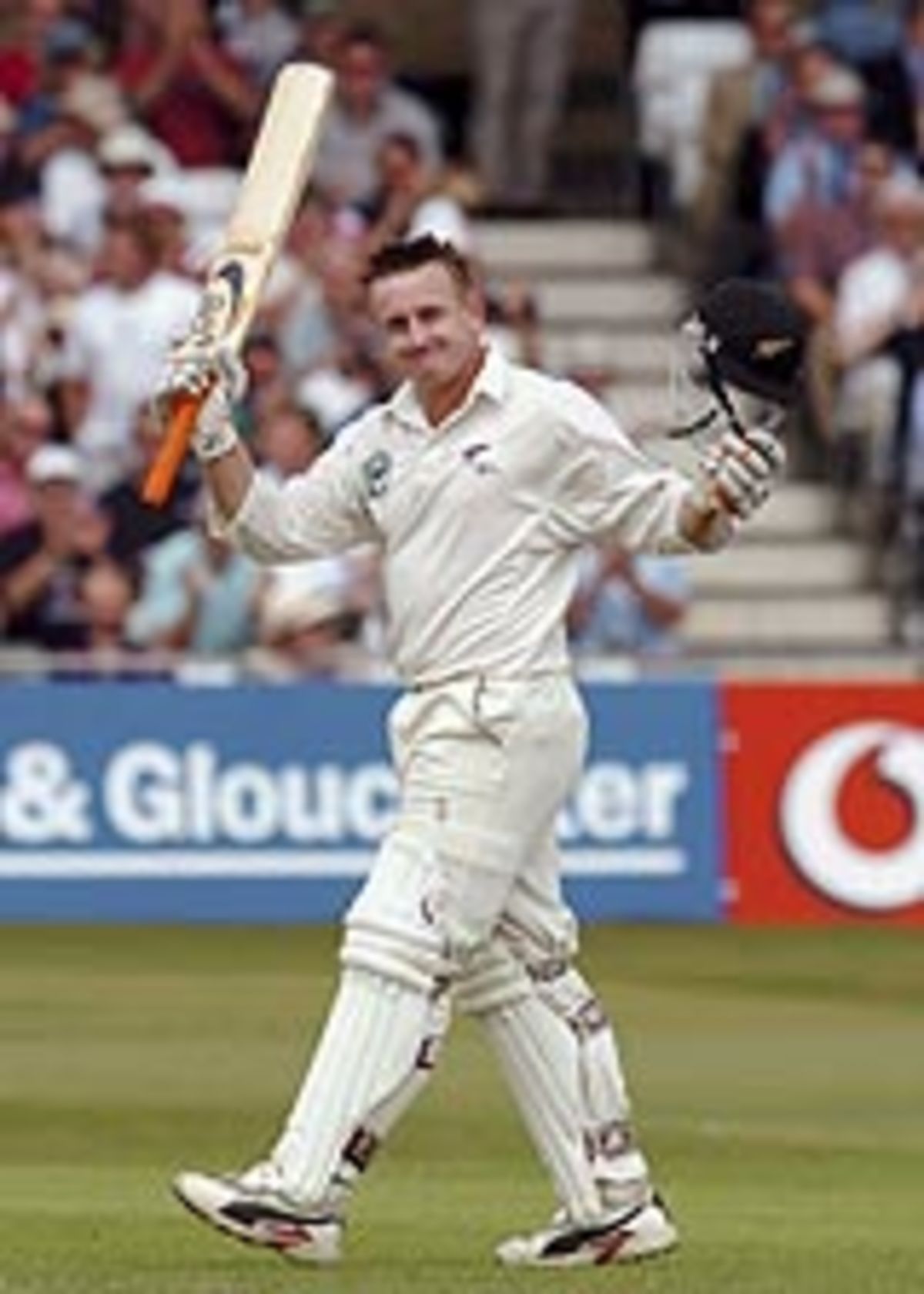 Scott Styris On His Way To A Hundred During The Third Test At