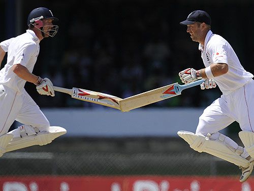 Matt Prior And Paul Collingwood Added 218 For The Fifth Wicket