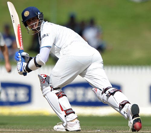 Rahul Dravid Plays Behind Square Espncricinfo