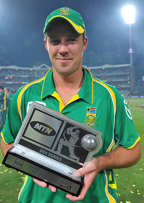 AB De Villiers Was Named Man Of The Series ESPNcricinfo