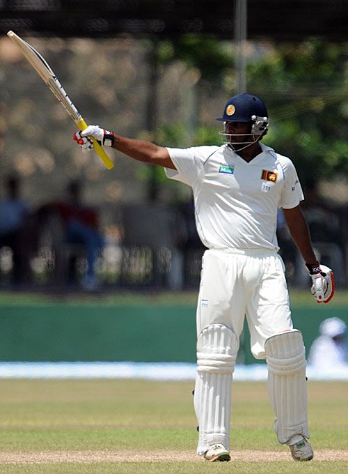 Tharanga Paranavitana After Reaching His Maiden Test Fifty