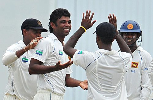 Tharanga Paranavitana Finds Himself Amongst The Wickets Espncricinfo