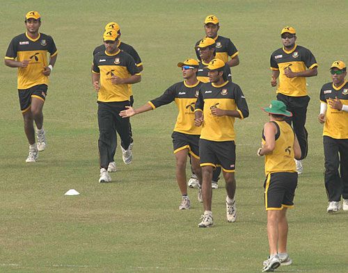 The Bangladesh Team Warm Up ESPNcricinfo