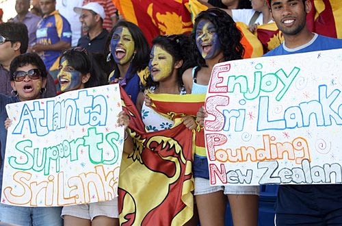 Sri Lankan Fans Cheer For Their Team ESPNcricinfo