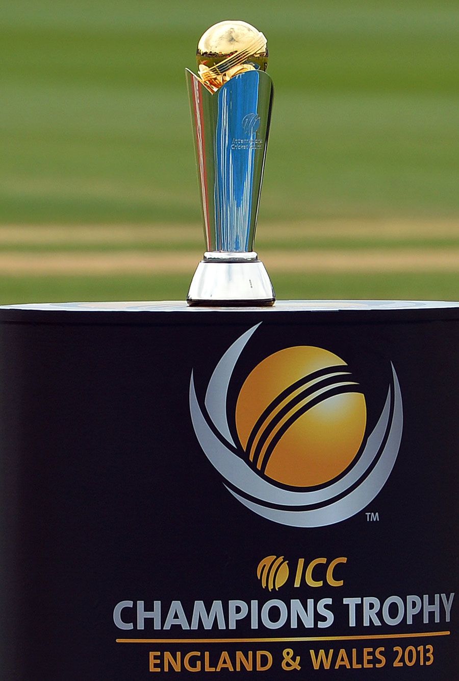 The Champions Trophy On Display In Cardiff ESPNcricinfo