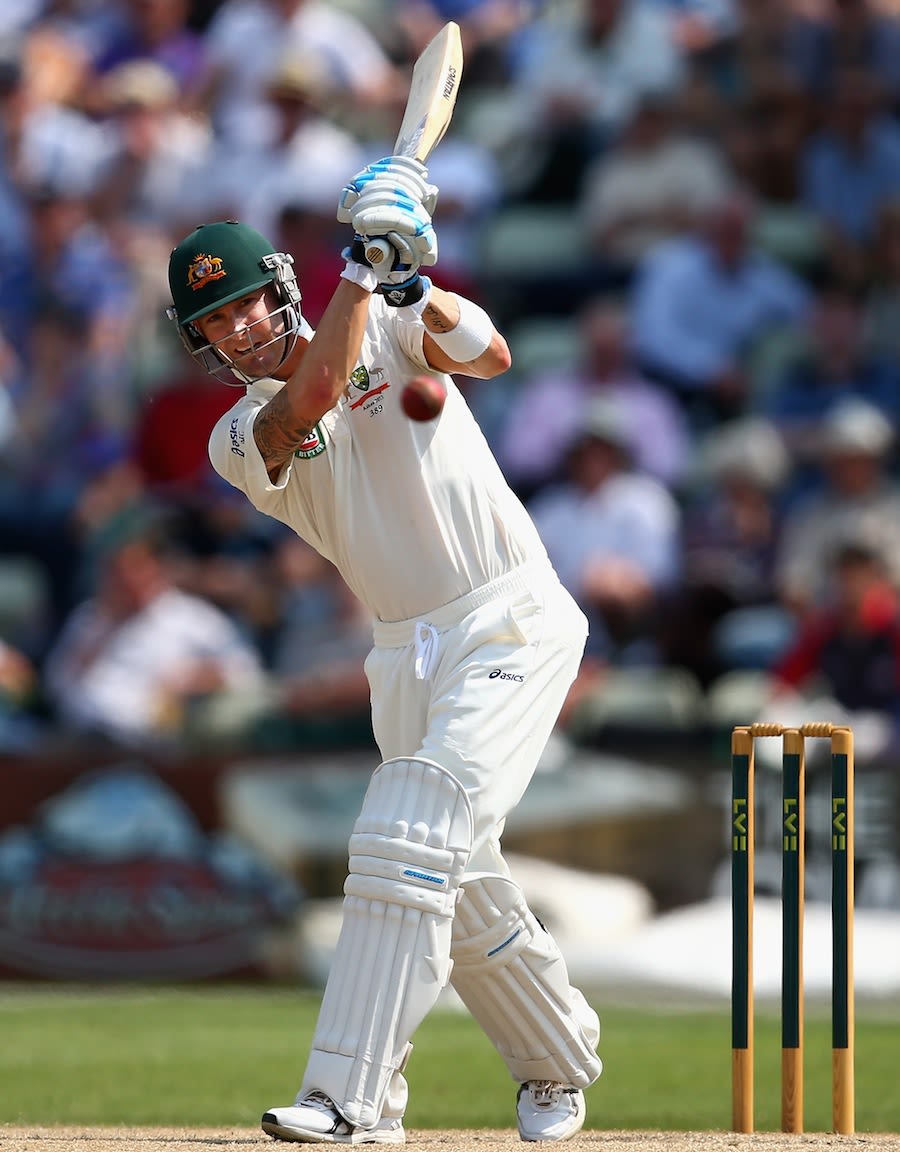 Michael Clarke Slaps One Through Leg Side ESPNcricinfo