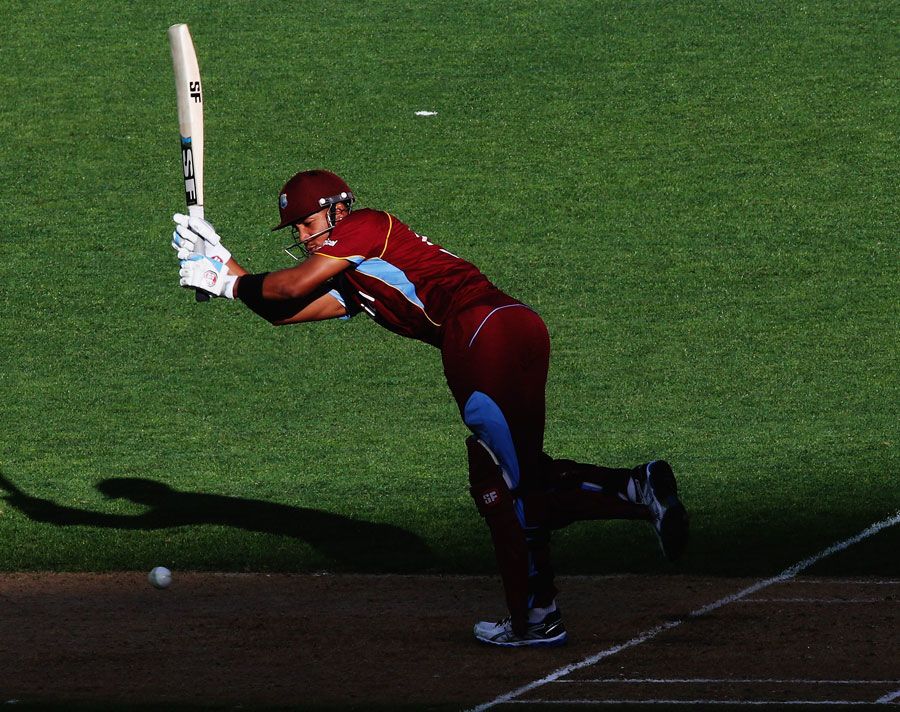 Lendl Simmons Flicks The Ball Off His Pads ESPNcricinfo