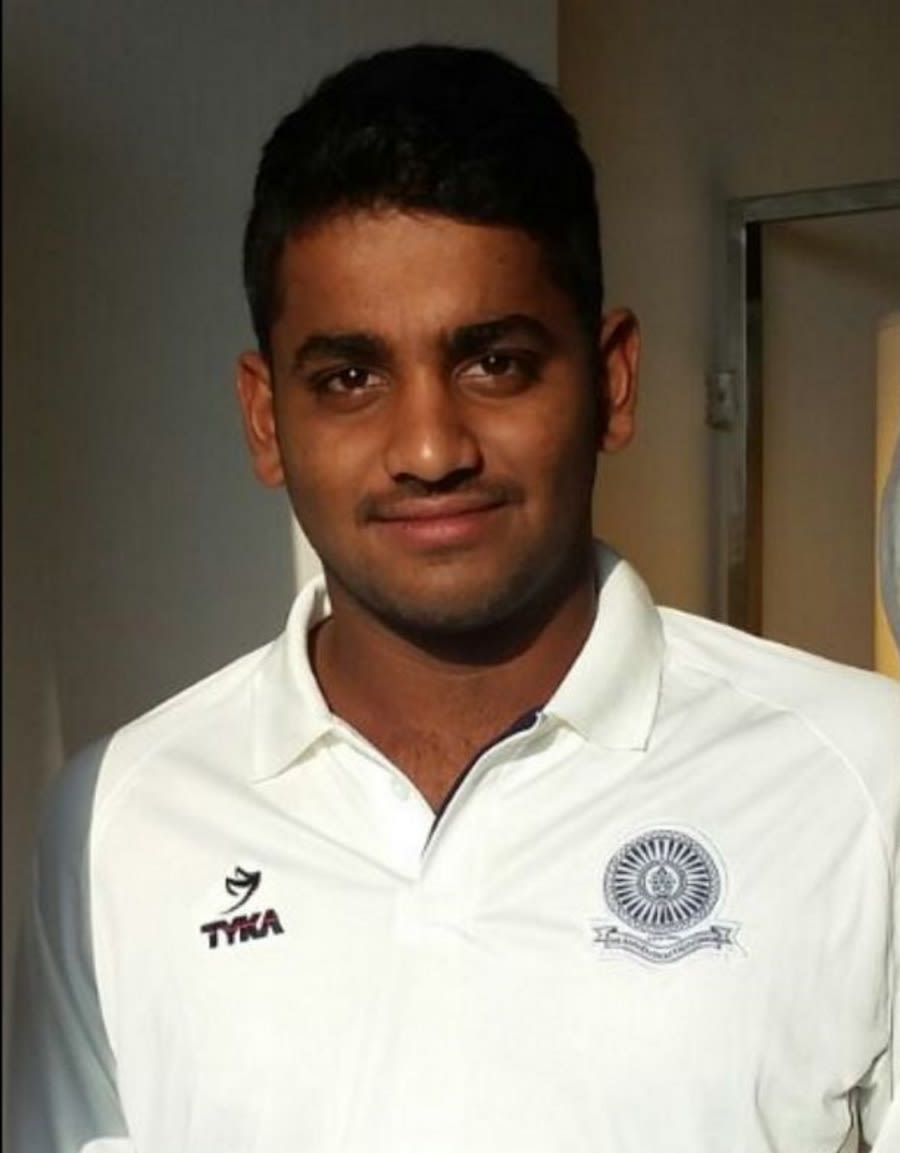 DGJ Chaitanya Player Portrait ESPNcricinfo