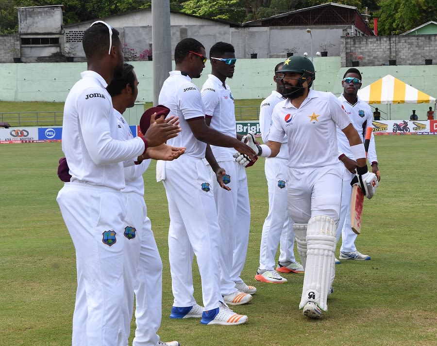 Misbah Ul Haq Shook Hands With Each Player That Formed His Guard Of