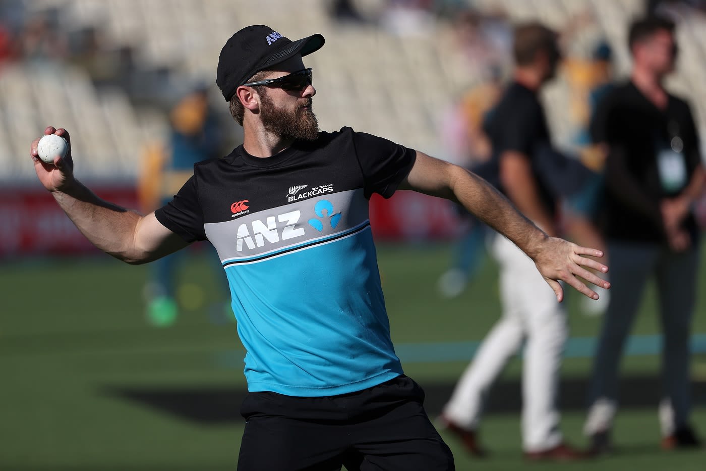 Kane Williamson Takes Part In A Fielding Drill Espncricinfo