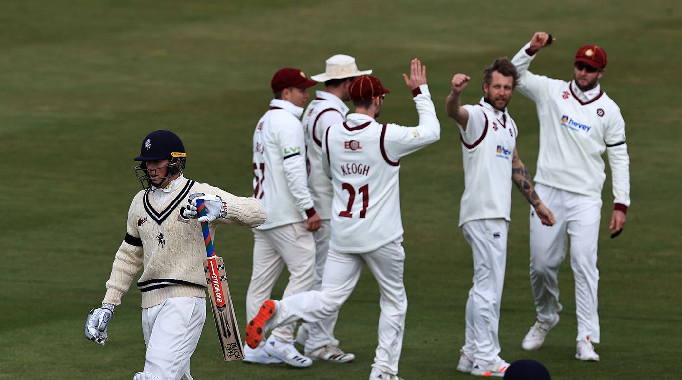 Zak Crawley Fell Cheaply To The Evergreen Gareth Berg Espncricinfo