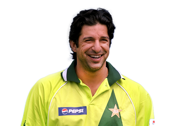 Wasim Akram Player Page Headshot Cutout 2021 ESPNcricinfo