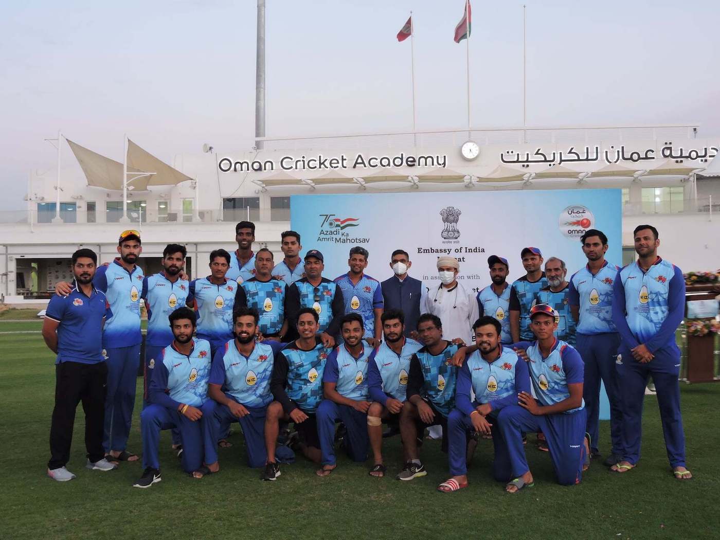 The Mumbai Team In Oman Espncricinfo