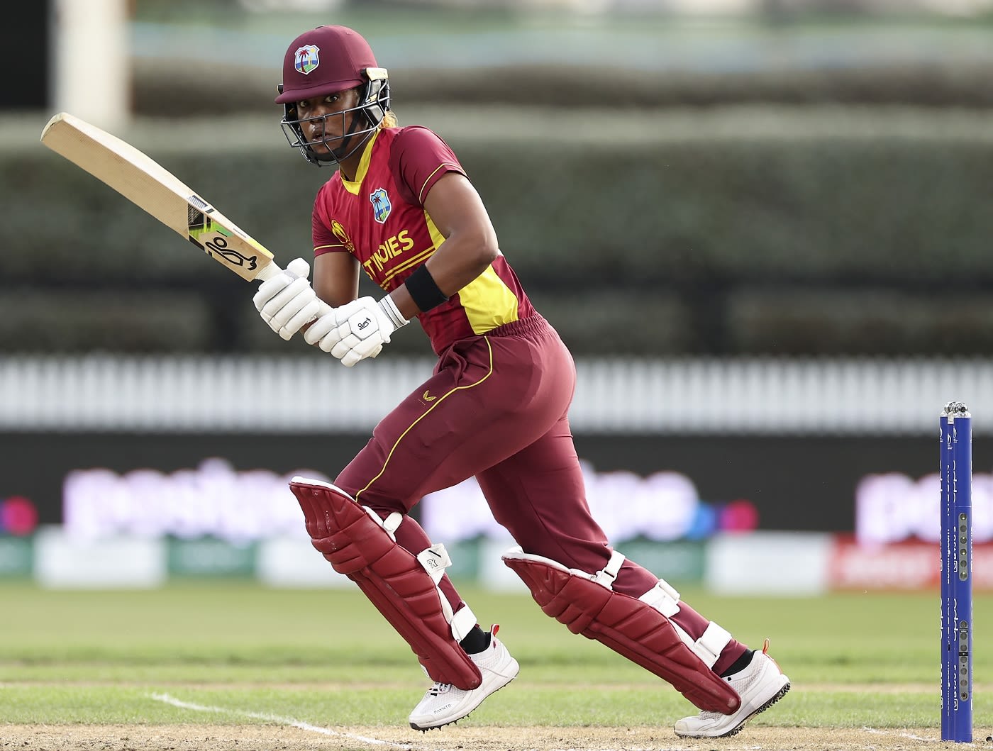 Hayley Matthews Hits One Through The Leg Side Espncricinfo