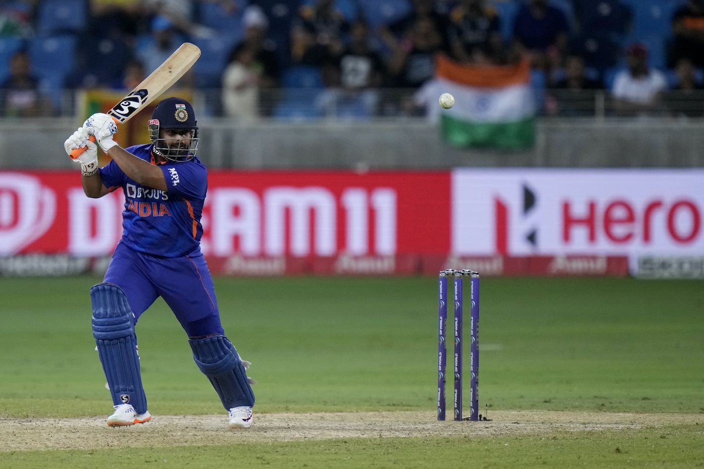 Rishabh Pant Hits A Ball To The Cover Region ESPNcricinfo