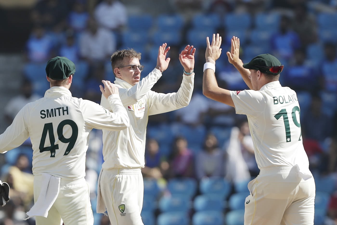 Todd Murphy Struck Early On Day Three Removing Ravindra Jadeja