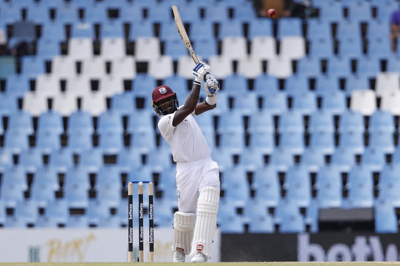 Jermaine Blackwood Goes Over The Top ESPNcricinfo