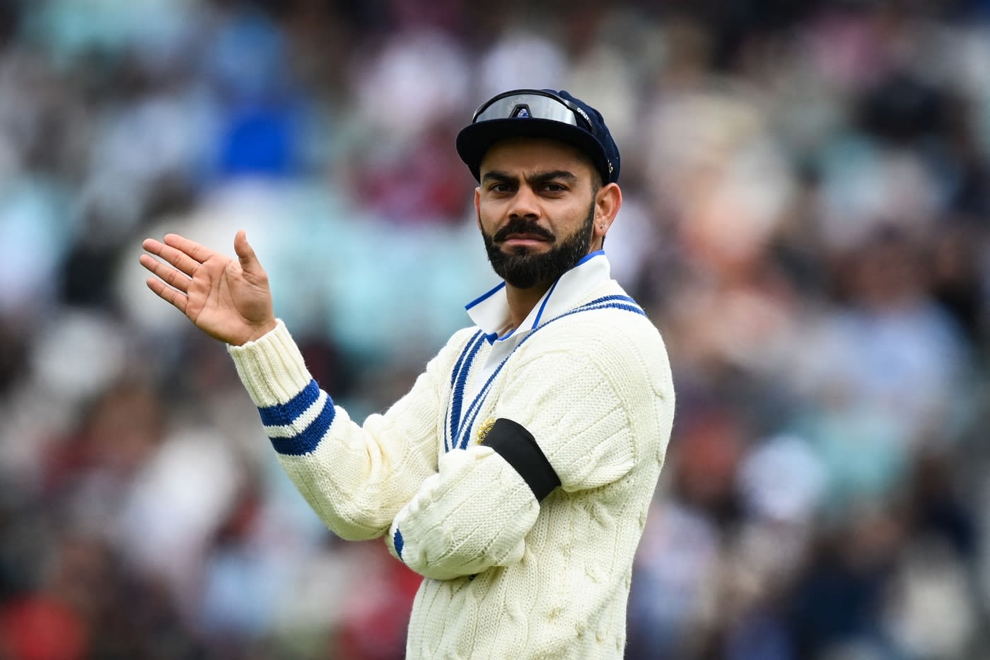 Virat Kohli Gestures ESPNcricinfo