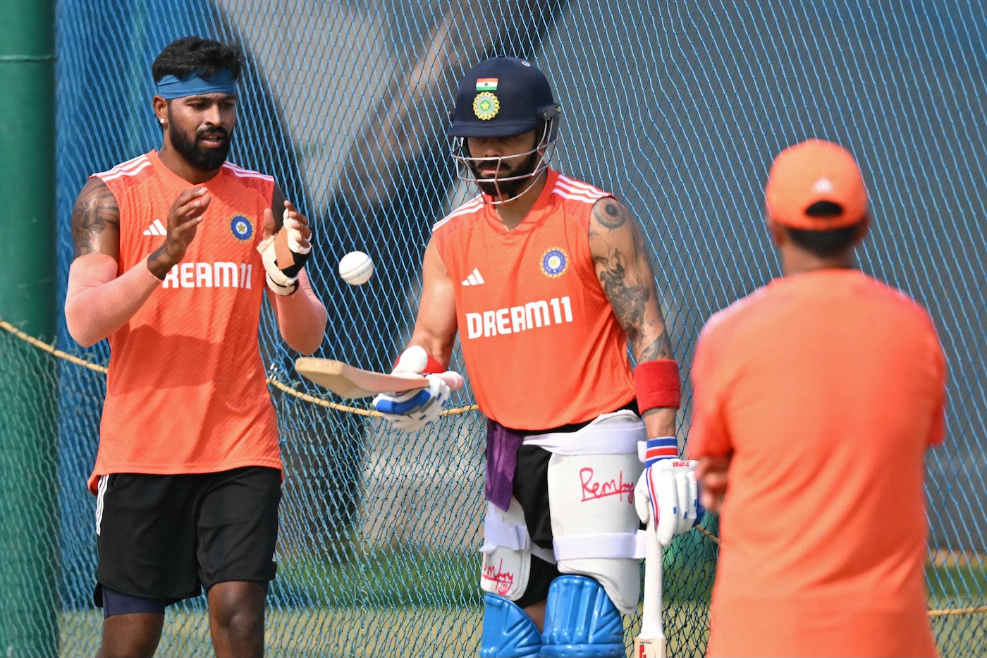 Hardik Pandya And Virat Kohli Get Together In A Nets Session