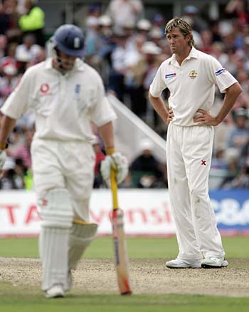 Glenn McGrath S Frustration In Clear To See ESPNcricinfo