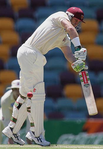 Matthew Hayden Plays To Leg Espncricinfo