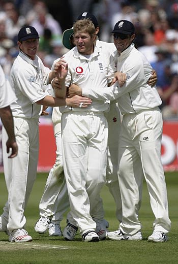 Matthew Hoggard Celebrates The Wicket Of Upul Tharanga Espncricinfo