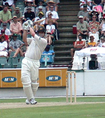 Adam Gilchrist Swats A Jacques Kallis Delivery For Four Espncricinfo