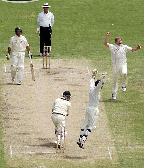 Celebrations As Damien Martyn Is Caught In The Gully ESPNcricinfo