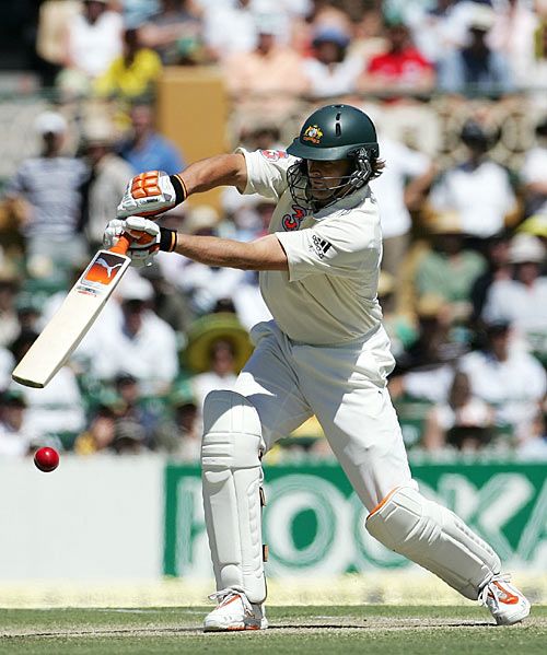 Adam Gilchrist Hammers One Through The Covers Espncricinfo