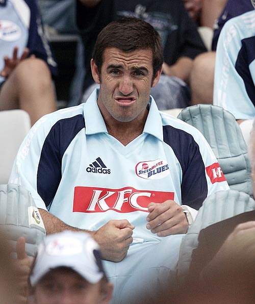 Andrew Johns Waits For His Turn To Bat ESPNcricinfo