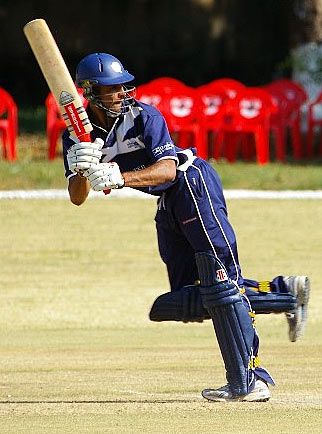 Navdeep Poonia Flicks One Fine During His Espncricinfo