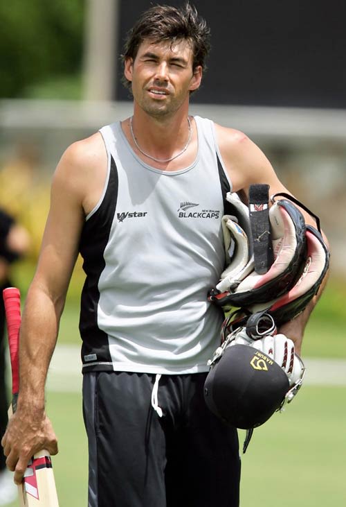 Stephen Fleming At A Net Session In Antigua ESPNcricinfo