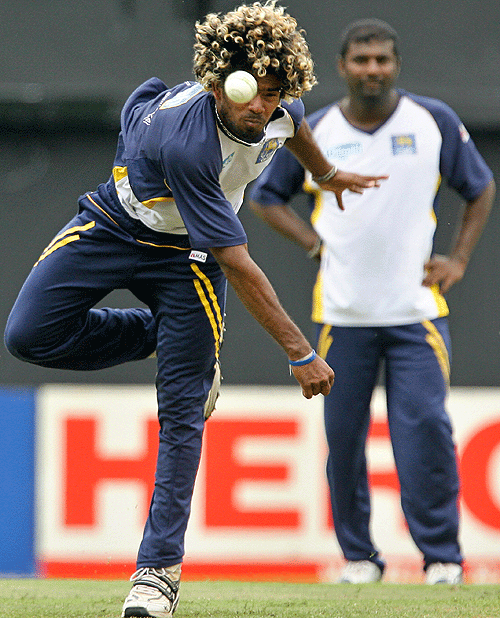 Lasith Malinga Delivers The Ball At Nets Espncricinfo