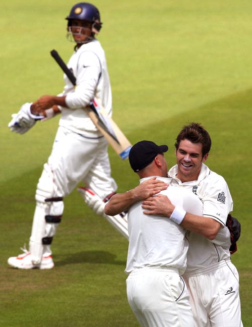 Matt Prior Congratulates James Anderson On Dismissing Sourav Ganguly